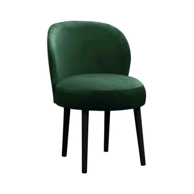 Chaise 4x Salle à manger TV Club Siège en textile Fauteuil Ensemble de fauteuils neufs Chaise rembourrée de salon