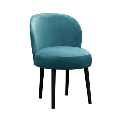 Chaise 4x Salle à manger TV Club Siège en textile Fauteuil Ensemble de fauteuils neufs Chaise rembourrée de salon