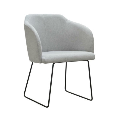 Chaise 4x Salle à manger TV Salon Club Siège textile Fauteuil Ensemble neuf