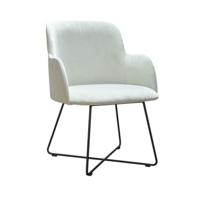 Chaise 4x Chaise rembourrée de salle à manger Club téléviseur Textile Set fauteuil nouvel