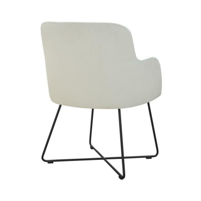 Chaise 4x Chaise rembourrée de salle à manger Club téléviseur Textile Set fauteuil nouvel