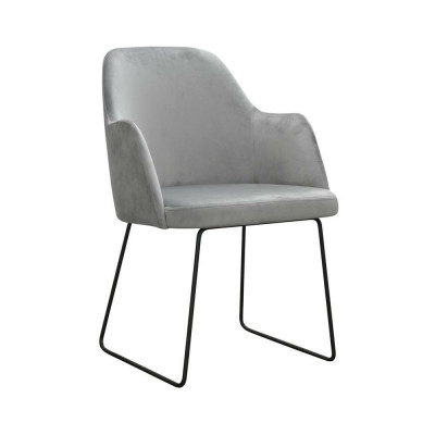 Chaise 4x Chaise de salle à manger Chaise rembourrée Siège de salon TV Fauteuil Ensemble de club nouveau