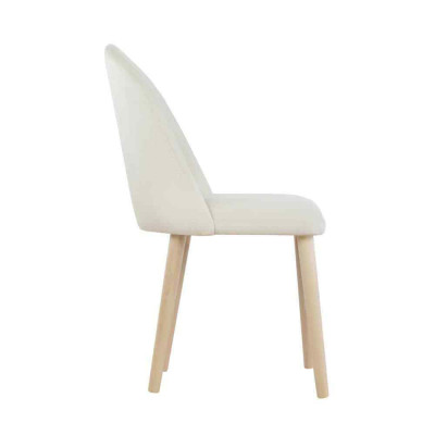 Chaise 4x Chaise de salle à manger Chaise rembourrée Siège de salon TV Ensemble Fauteuil neuf Club