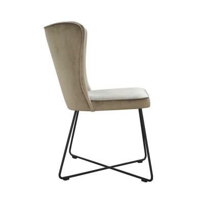 Chaise 4x Fauteuil Salle à manger Salon Siège Ensemble neuf Club TV fauteuil rembourré