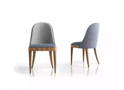Chaise chaise de salle à manger Chaise de cuisine moderne Nouvelle chaise de salon bleue