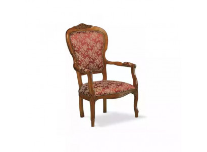 Chaise avec accoudoir Chaise de salle à manger Fauteuil Design Chaise rembourrée Meubles de designer