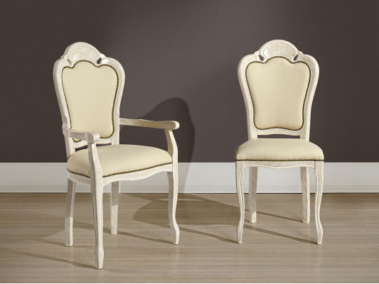 Chaise sans accoudoir Chaise de salle à manger Bois Tissu Chaises de salle à manger Design Fauteuil neuf