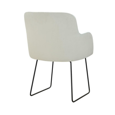 1x Chaise de salle à manger Chaise de salon Chaises de cuisine Chaise rembourrée avec accoudoir