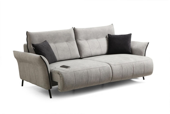 Canapé trois places de luxe Designer Moderne en Textile d'Ameublement neuf