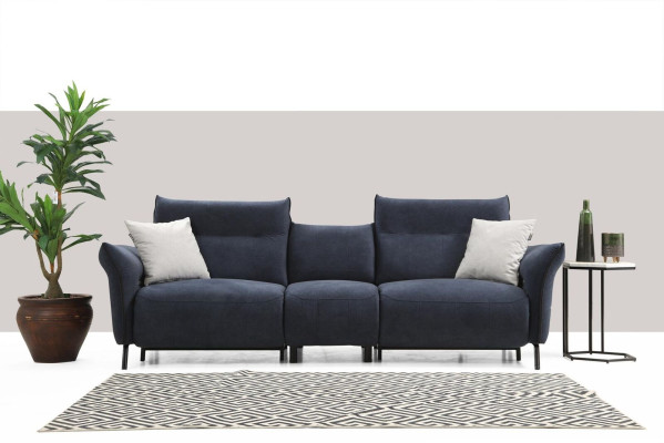 Ensemble de canapés luxe Trois places Canapé Tissu Fauteuil de salon Canapé neuf