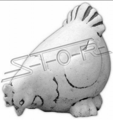 Décoration de jardin Poulets Patio Pierres Figures Figurine Statuette Décorative