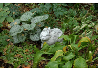 Décoration de jardin Lapin Terrasse Statues de Pierre Statue Décorative Figurine