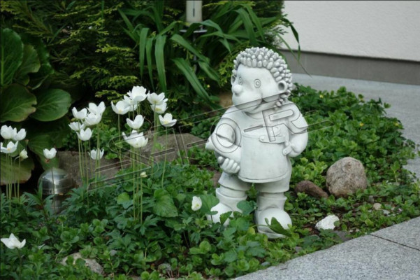 Décoration de jardin Hérisson Patio Pierres Figures Décoratives Statue Sculpture