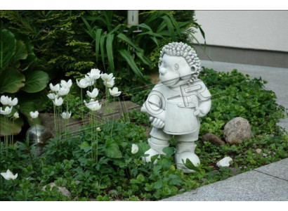 Décoration de jardin Hérisson Patio Pierres Figures Décoratives Statue Sculpture