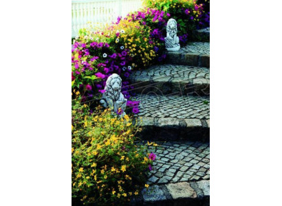 Décoration de jardin Statue de lion Sculpture Figures Sculptures Designer