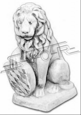 Décoration de jardin Statue de lion Sculpture Figures Sculptures Designer