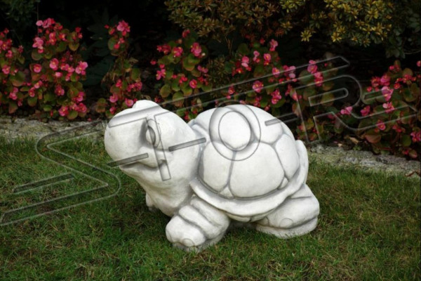 Décoration de jardin Tortue Terrasse Figurines en pierre Décoration de statues
