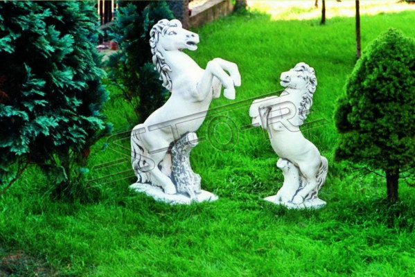 Décoration de jardin Statue de cheval Sculpture Figures Sculptures Designer