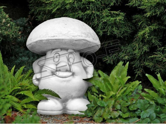 Décoration de jardin Champignon Patio Pierre Décoration Figurine Figures Statue Nature