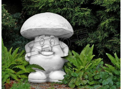 Décoration de jardin Champignon Patio Pierre Décoration Figurine Figures Statue Nature