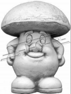 Décoration de jardin Champignon Patio Pierre Décoration Figurine Figures Statue Nature