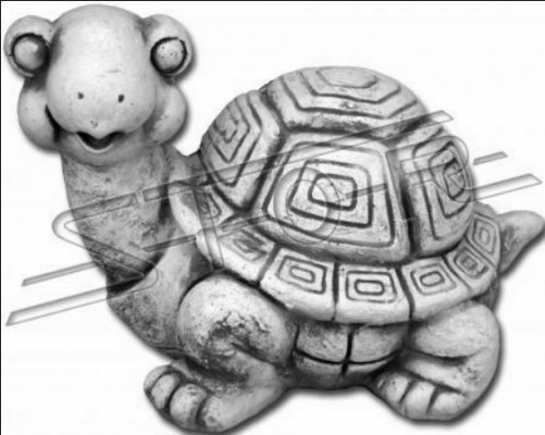 Décoration de jardin en forme de tortue pour patio S103086 statue sculpture