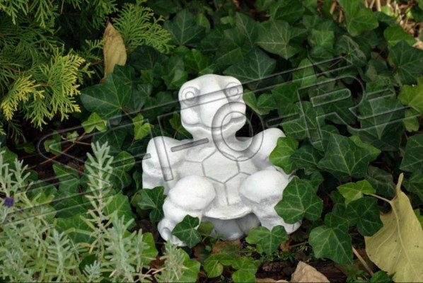 Décoration de jardin en forme de tortue Figurine Patio S103100 Statue