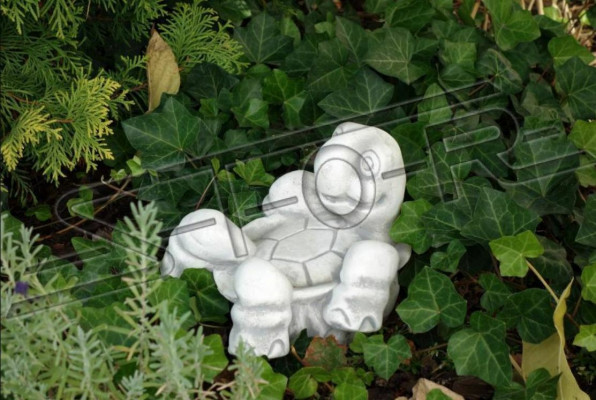 Décoration de jardin en forme de tortue Figurine Patio S103100 Statue