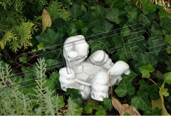 Décoration de jardin en forme de tortue Figurine Patio S103100 Statue
