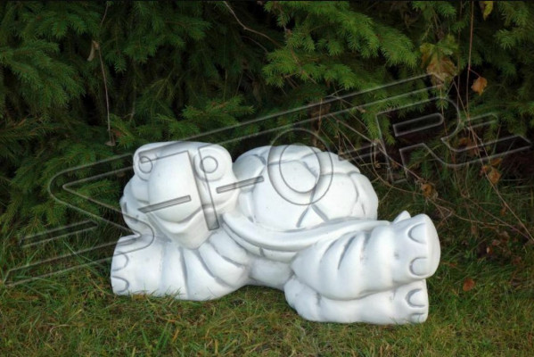 Décoration de jardin en forme de tortue en pierre, statue de décoration de patio