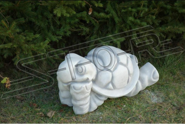 Décoration de jardin Tortue Patio Statue en Pierre Statuette Décorative