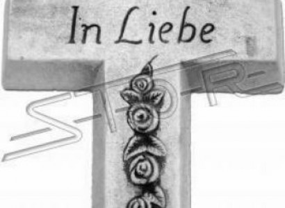 Ange gardien de croix grave Pierre de décoration Tombement Figurine de décoration