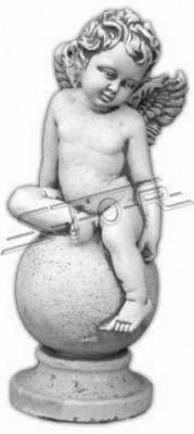 Décoration de tombe décoration de pierre tombale figurine décorative d'ange sculpture Dieu saint