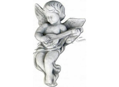 Décoration de tombe, décoration de pierre tombale, figure d'ange, sculpture décorative, Dieu saint