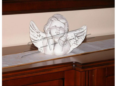 Décoration de tombe, décoration de pierre tombale, figure décorative, sculpture d'ange décoratif, Dieu saint.