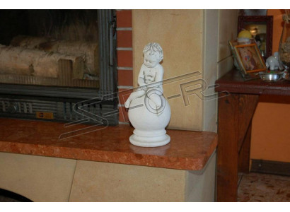 Décoration de tombe Décoration en pierre tombale Figure Ange Décoration Sculpture Dieu Saint