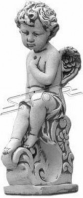 Décoration de tombe décoration de pierre tombale figurine sculpture d'ange décoration divine sainte