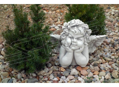 Décoration de tombe, décoration de pierre tombale, sculpture de figurine d'ange, décoration divine sacrée.