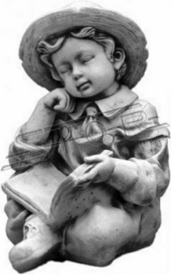 Garçon 44cm Figur Statue Figure Sculpture Statues Jardin