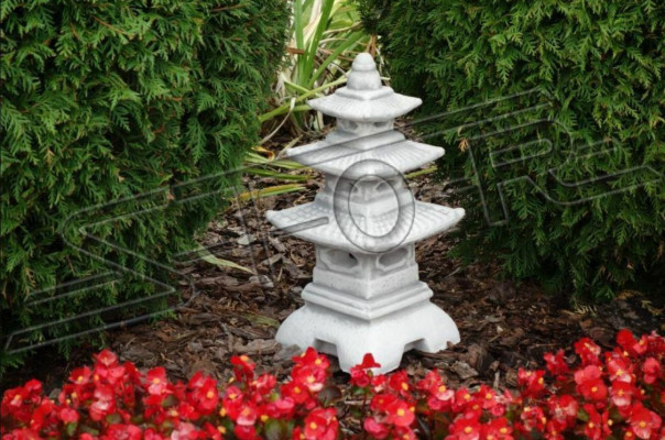 Lampes de jardin japonais Décoration Éclairage Blanc Naturel Bain d'oiseaux