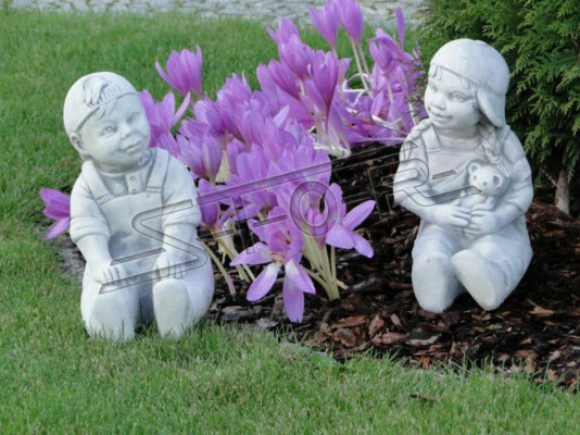 Garçon Garçon 34cm Figure Statue Figures Sculpture Statues Garden