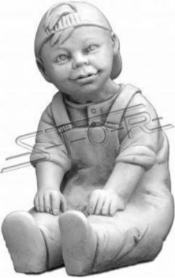Garçon Garçon 34cm Figure Statue Figures Sculpture Statues Garden