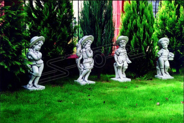 Garçon 70cm Figur Statue Figure Sculpture Statues Décoration de jardin