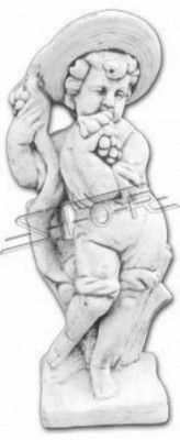Garçon 70cm Sculpture Design Figurine Statue Figures de Jardin Statues