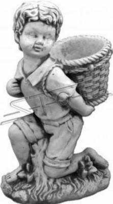 Garçon Garçon 40cm Figur Statue Figures Sculpture Statues Jardin