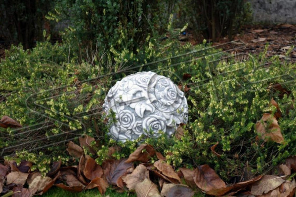 Balle 25cm Sculpture Figure de design Statue Figurines de jardin Statues