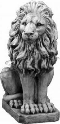 Figure de jardin Lion Patio Sculpture de jardin Figures Sculptures Statues
