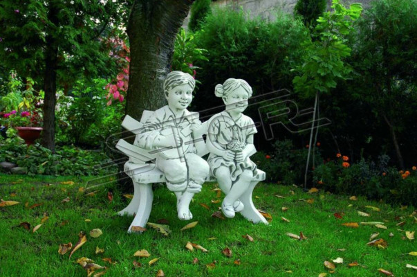 Fille Assise Figure Statue Figures Sculpture Statues Jardin