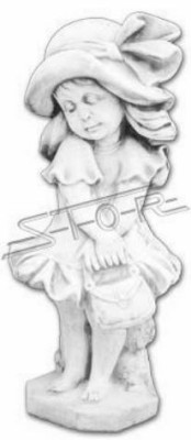 Fille 90 cm Figure Statue Figures Sculpture Statues Jardin