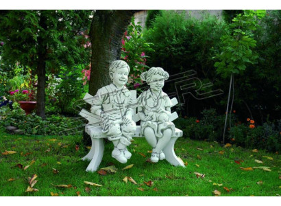 Fille Assis Figure Statue Figures Sculpture Décorative Statues Jardin